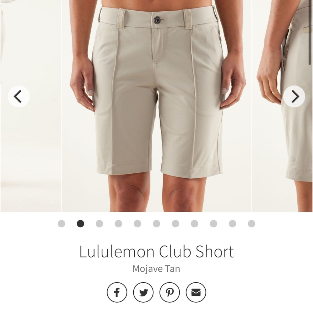 Lululemon Club Shorts ll
